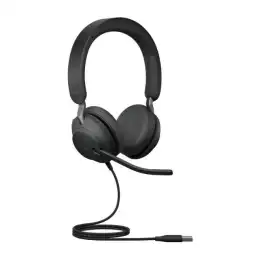 Jabra Evolve2 40 SE MS Stereo, sans support, USB-A, (24189-999-999)